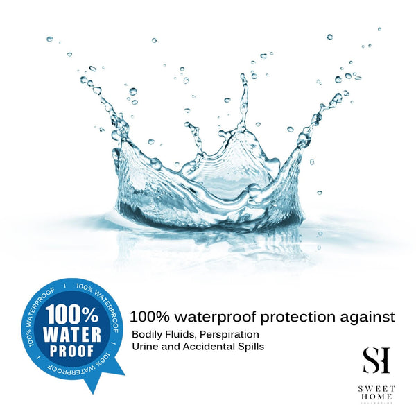 Sweet Home Collection Waterproof Cotton Terry Mattress Encasement