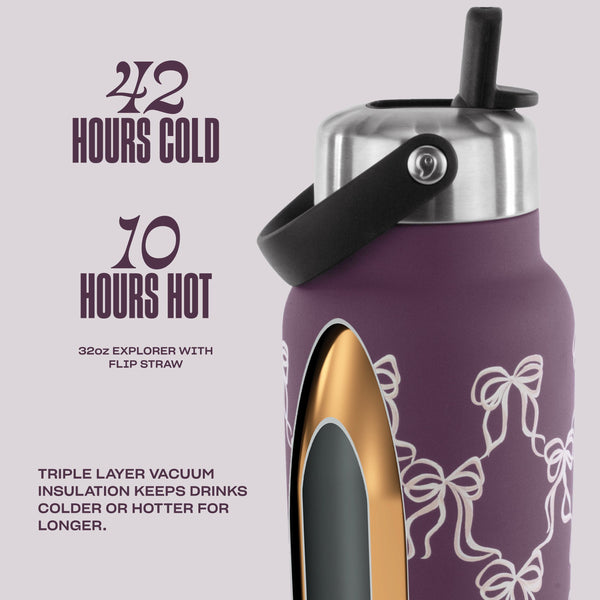 Swell Explorer With Flip Straw Lid | 32oz