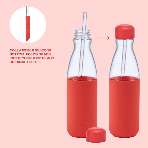 Swell Glass Straw Set