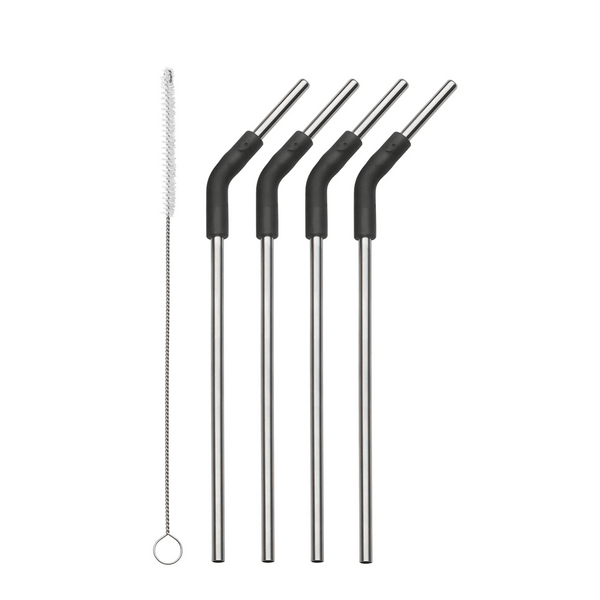 swell Stainless Steel Straw Set
