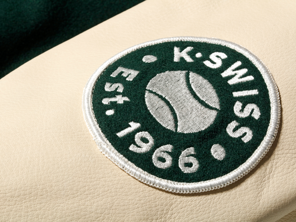 Swiss K SWISS X GOLDENBEAR VARSITY JACKET