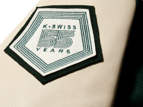 Swiss K SWISS X GOLDENBEAR VARSITY JACKET