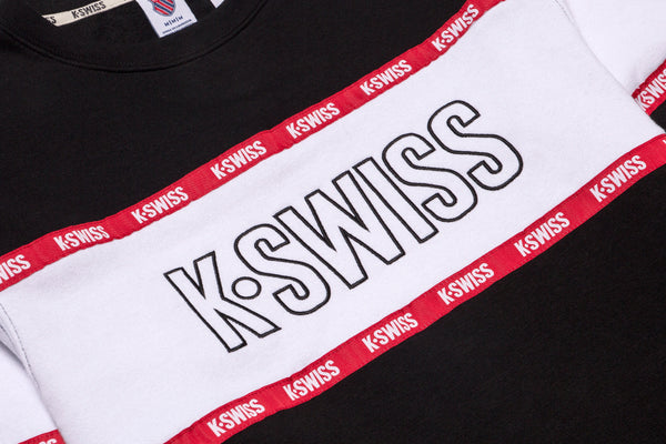 Swiss MENS SWISS TAPE FLEECE CREW