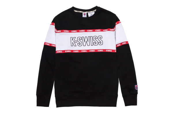 swiss MENS SWISS TAPE FLEECE CREW
