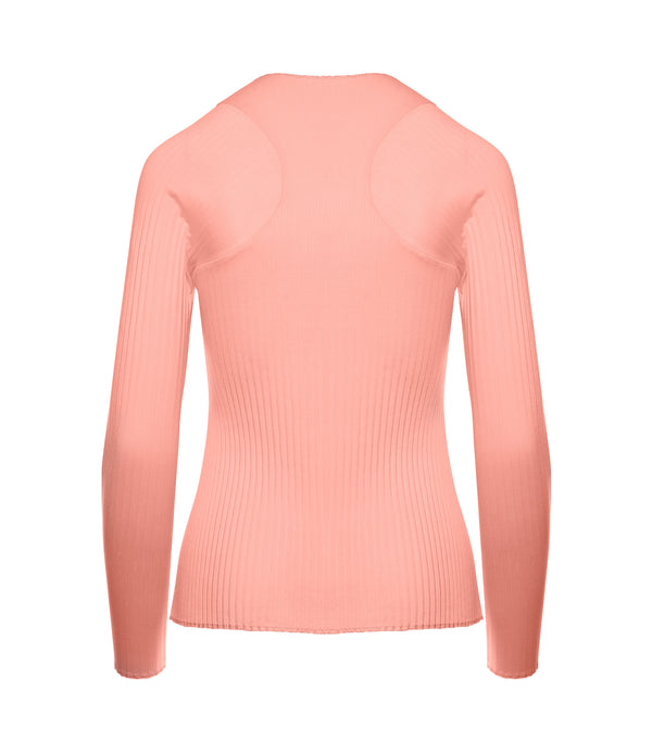 Swiss PLEATED L/S CREW