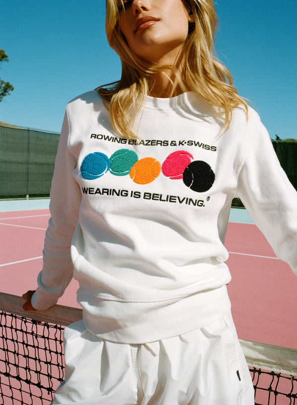 Swiss ROWING BLAZERS X K-SWISS CREWNECK SWEATSHIRT