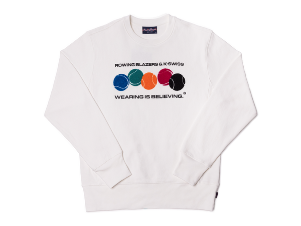 swiss ROWING BLAZERS X K-SWISS CREWNECK SWEATSHIRT