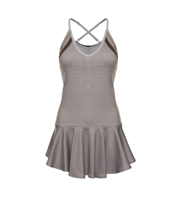 swiss SCULPT STRAPPY DRESS