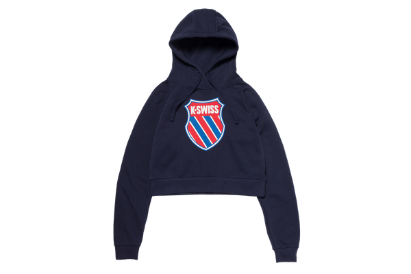 swiss WOMENS GRIND CROPPED HOODIE