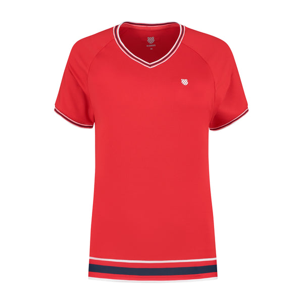 swiss WOMENS HERITAGE SPORT TEE