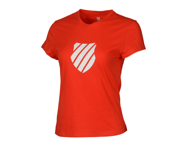 swiss WOMENS LOGO TEE