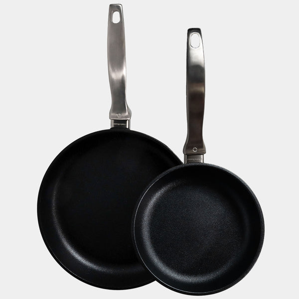 swiss diamond CXD DOU Ceramic Nonstick 2-Piece Small Fry Pan Set (8" & 10.25")