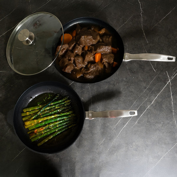 Swiss Diamond CXD DOU Ceramic Nonstick 3 Piece Set - 11" Fry And Saute Pan