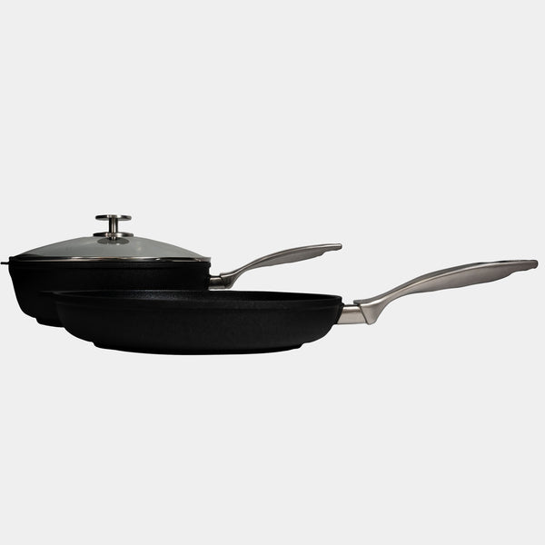 Swiss Diamond CXD DOU Ceramic Nonstick 3 Piece Set - 11" Fry And Saute Pan