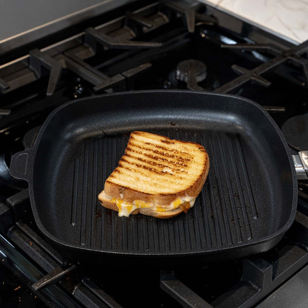 Swiss Diamond CXD DOU Ceramic Nonstick Square Grill Pan - 11" X 11" (28 Cm X 28 Cm)