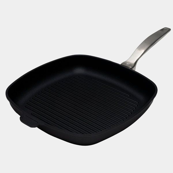 swiss diamond CXD DOU Ceramic Nonstick Square Grill Pan - 11" x 11" (28 cm x 28 cm)