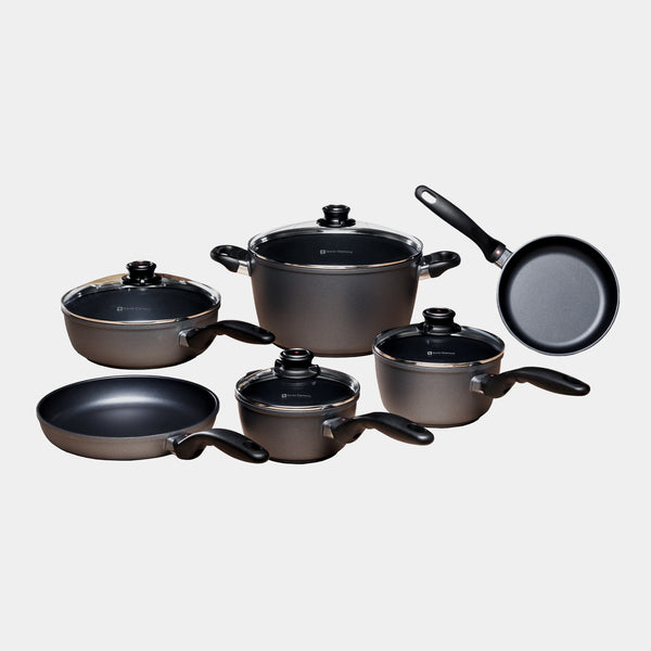 swiss diamond HD Nonstick 10-Piece Set - Ultimate Kitchen Kit
