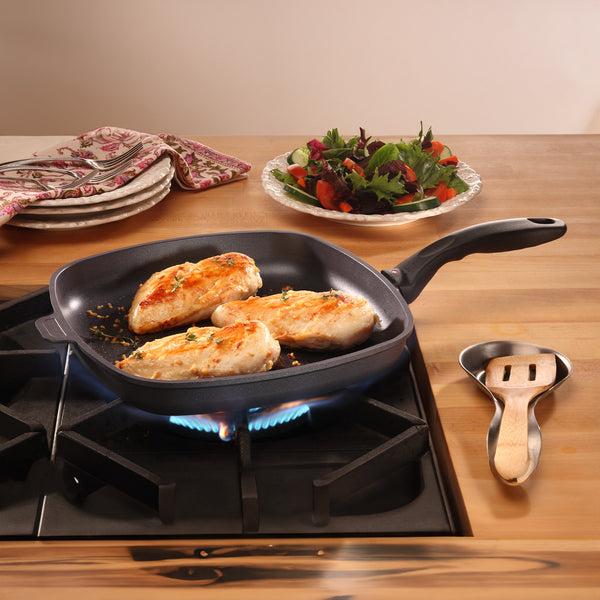 Swiss Diamond HD Nonstick 11" X 11" Square Fry Pan - Induction