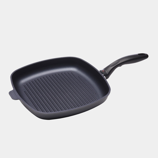 swiss diamond HD Nonstick 11" x 11" Square Grill Pan - Induction