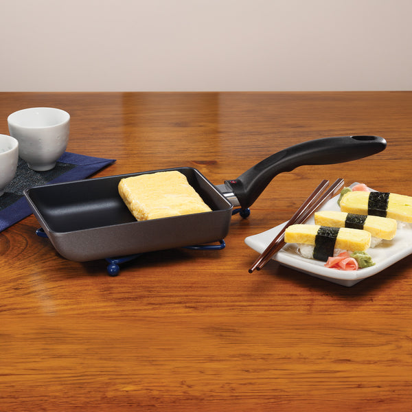 Swiss Diamond HD Nonstick 5" X 7" Japanese Omelet Pan - Induction