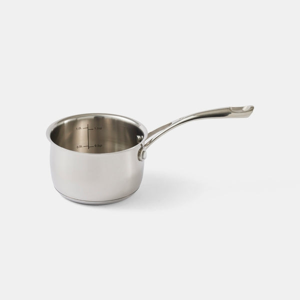 swiss diamond Premium Steel DLX 14 CM Milk Pan