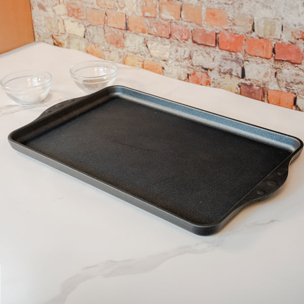 Swiss Diamond XD Nonstick 17" X 11" Double-Burner Griddle