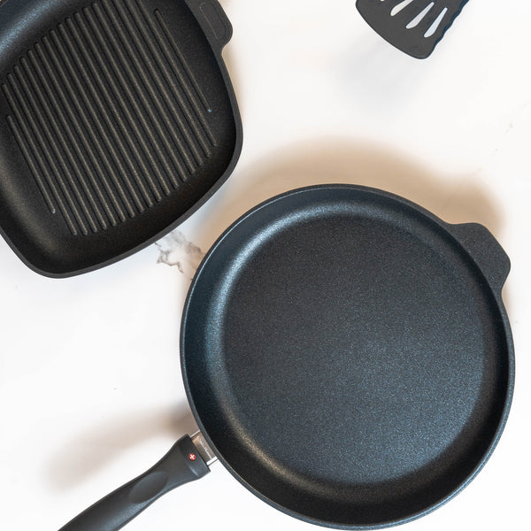 Swiss Diamond XD Nonstick 2-Piece Set - Fry Pan & Grill Pan