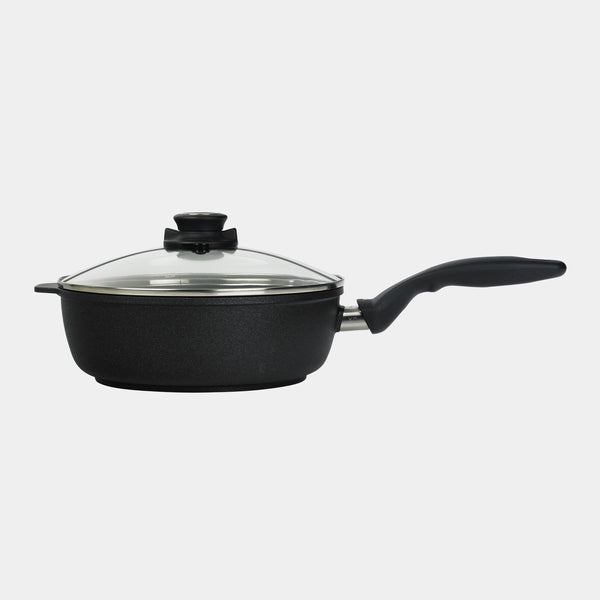 Swiss Diamond XD Nonstick 3.2 Qt Saute Pan With Glass Lid - Induction