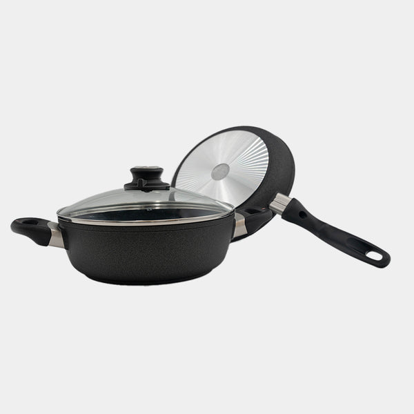 Swiss Diamond XD Nonstick 3-Piece Set - Fry Pan & Casserole