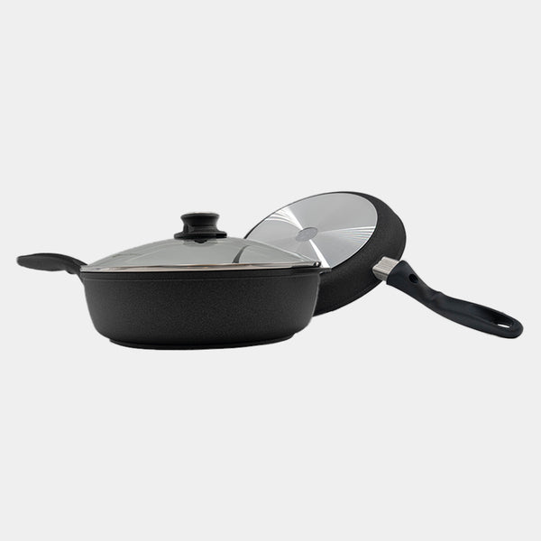 Swiss Diamond XD Nonstick 3-Piece Set - Fry Pan & Saute Pan