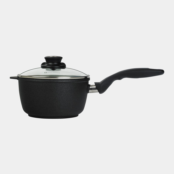 Swiss Diamond XD Nonstick Saucepan With Glass Lid - Induction