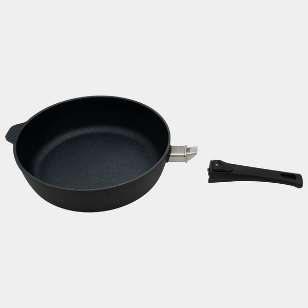 swiss diamond XD Nonstick Saute Pan with Detachable Handle - Induction