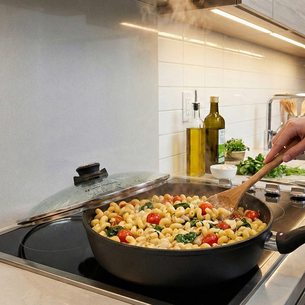 Swiss Diamond XD Nonstick Saute Pan With Glass Lid - Induction