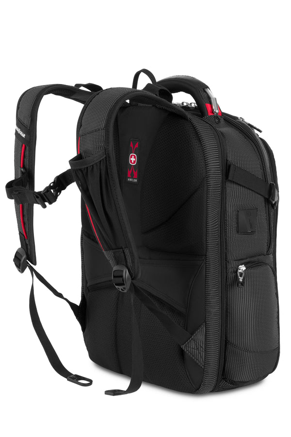 Swiss Gear The Travel Tech Elite USB ScanSmart Laptop Backpack