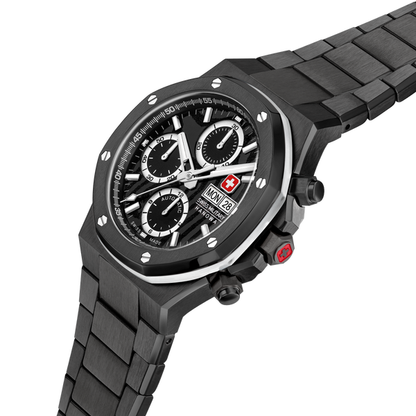 swiss Military Hanowa DAMASK LEGENDS IRONBLACK