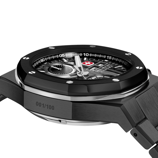 swiss Military Hanowa DAMASK LEGENDS IRONBLACK