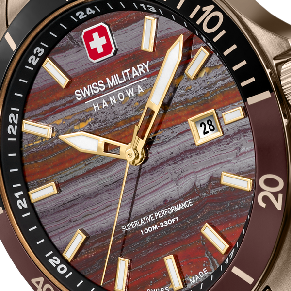 Swiss Military Hanowa FLAGSHIP TIGER IRON