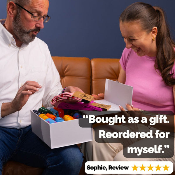 Swole Panda Build Your Own Bamboo Sock Gift Box – 3 Pairs