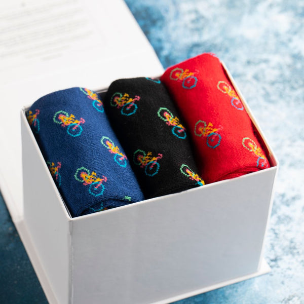 Swole Panda Build Your Own Bamboo Sock Gift Box – 3 Pairs