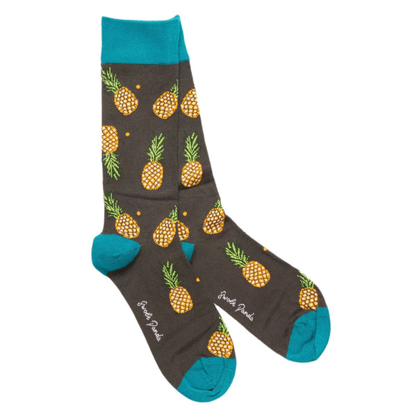 Swole Panda Cactus & Banana Bamboo Sock Bundle - Four Pairs