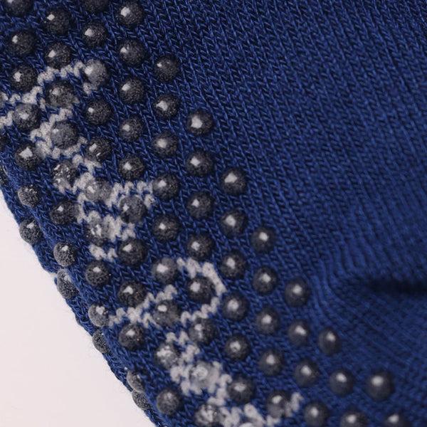 Swole Panda Children's Royal Blue Bamboo Grip Socks