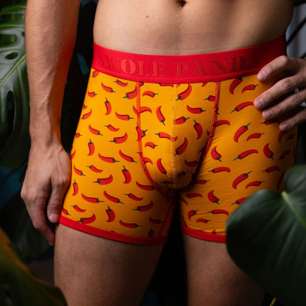 Swole Panda Bamboo Boxers - Chillies