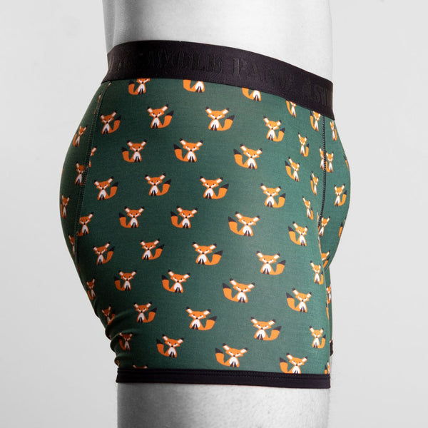 Swole Panda Bamboo Boxers - Foxes
