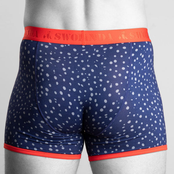 Swole Panda Bamboo Boxers - Grey Spots