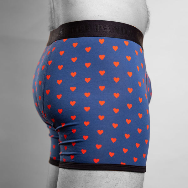 Swole Panda Bamboo Boxers - Hearts
