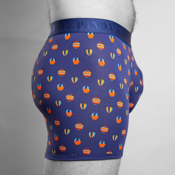 Swole Panda Bamboo Boxers - Hot Air Balloons