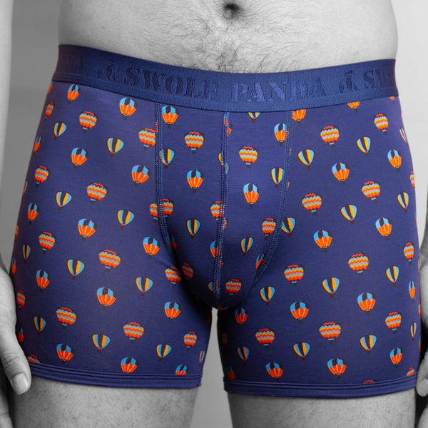 swole panda Bamboo Boxers - Hot Air Balloons