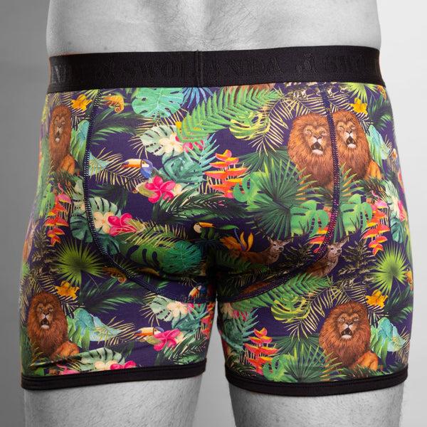 Swole Panda Bamboo Boxers - Jungle