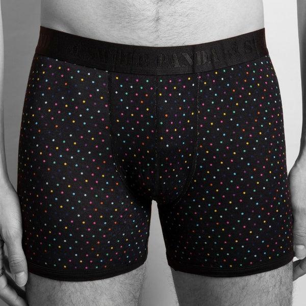 swole panda Bamboo Boxers - Multi-Coloured Dots