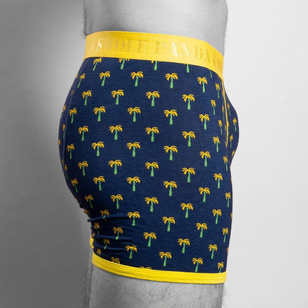 Swole Panda Bamboo Boxers - Palm Trees